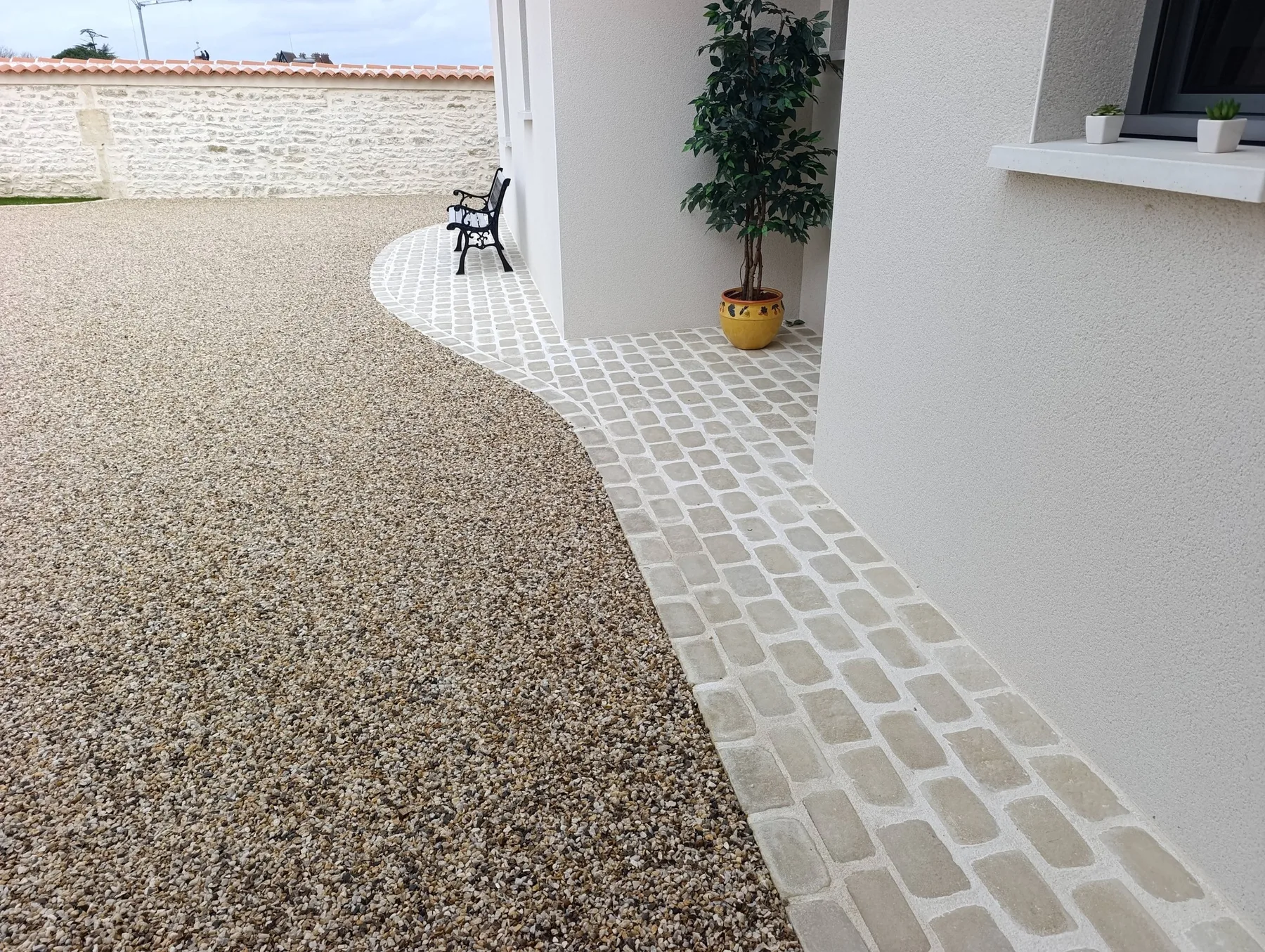 Dallage en pavés — photo 16