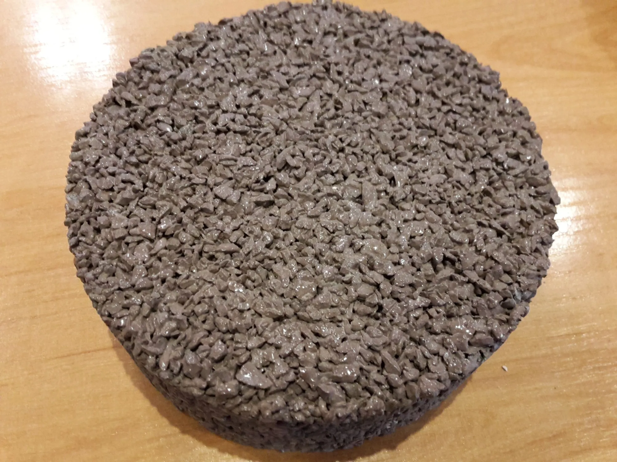 galette beton draiant