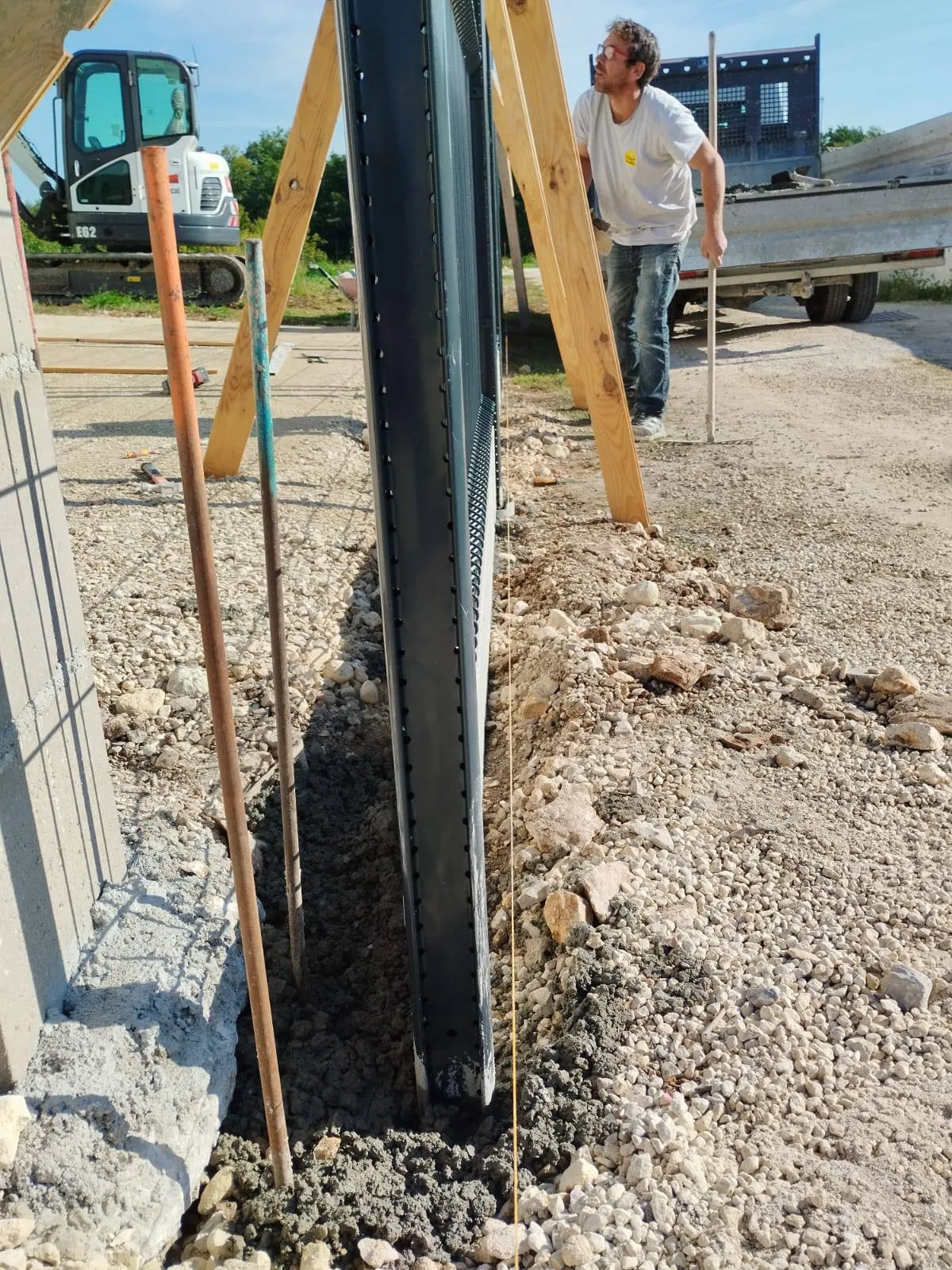 Pose de clôture — photo 10