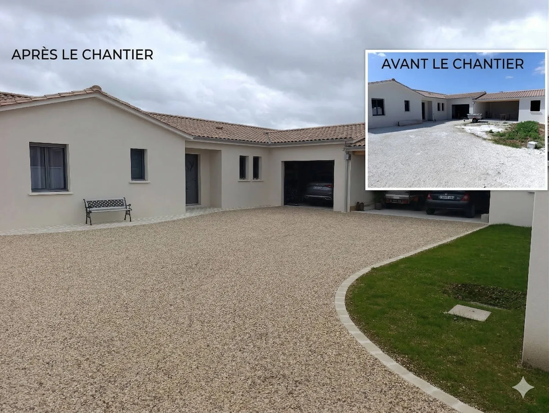 Gravillonné stabilisé Gravistab : l'alternative naturelle en Charente