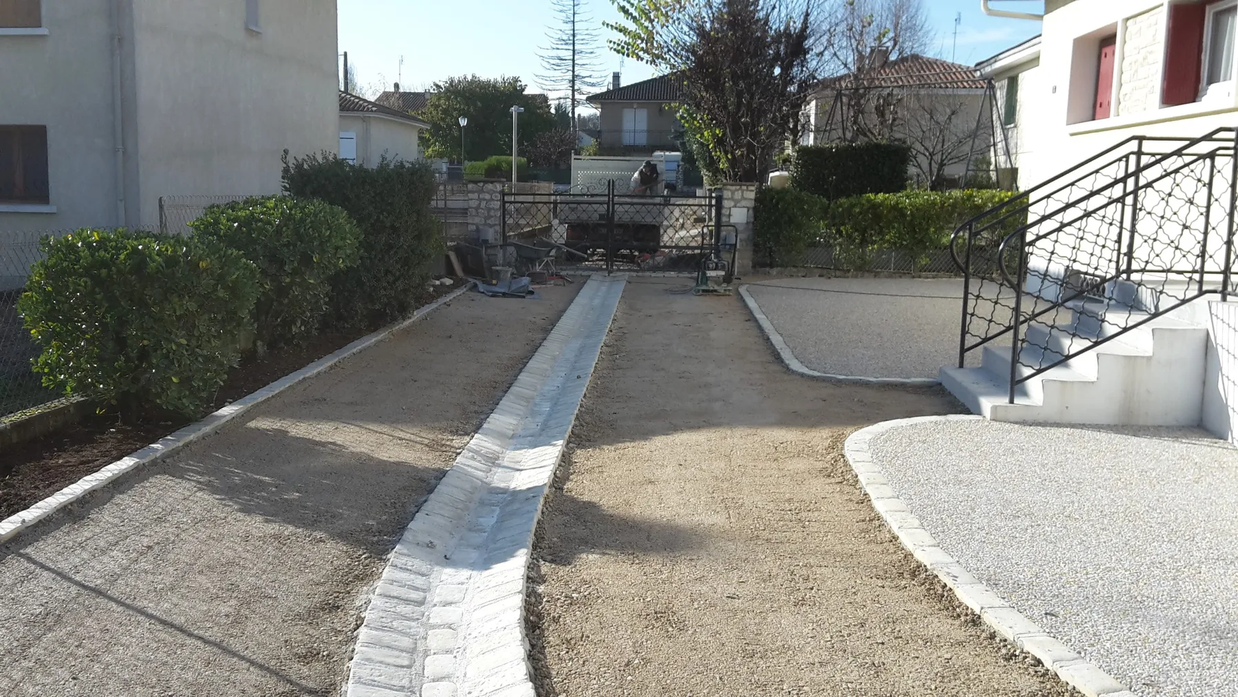 Réfection de cours — photo 100