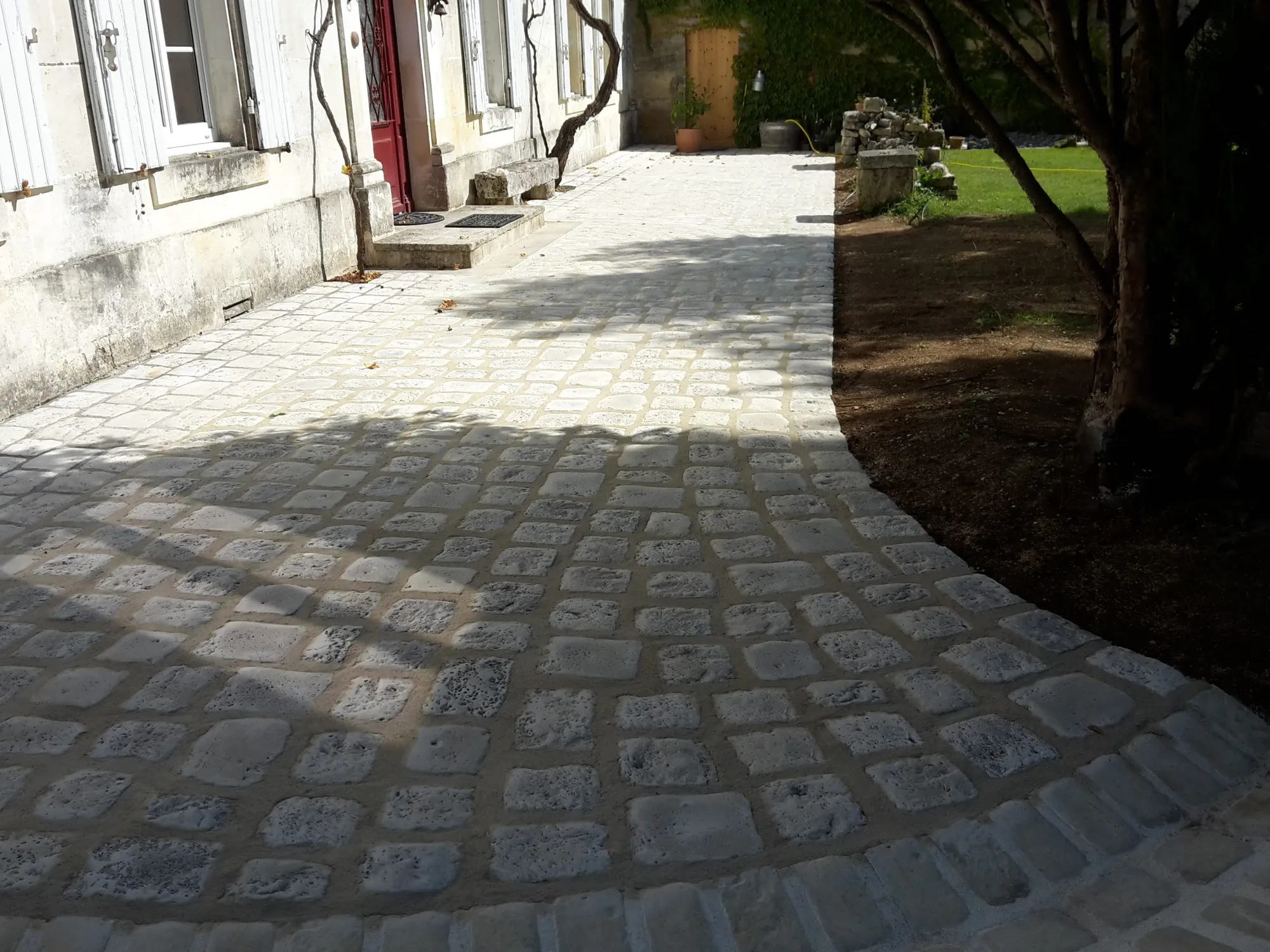 terrasse paves 1