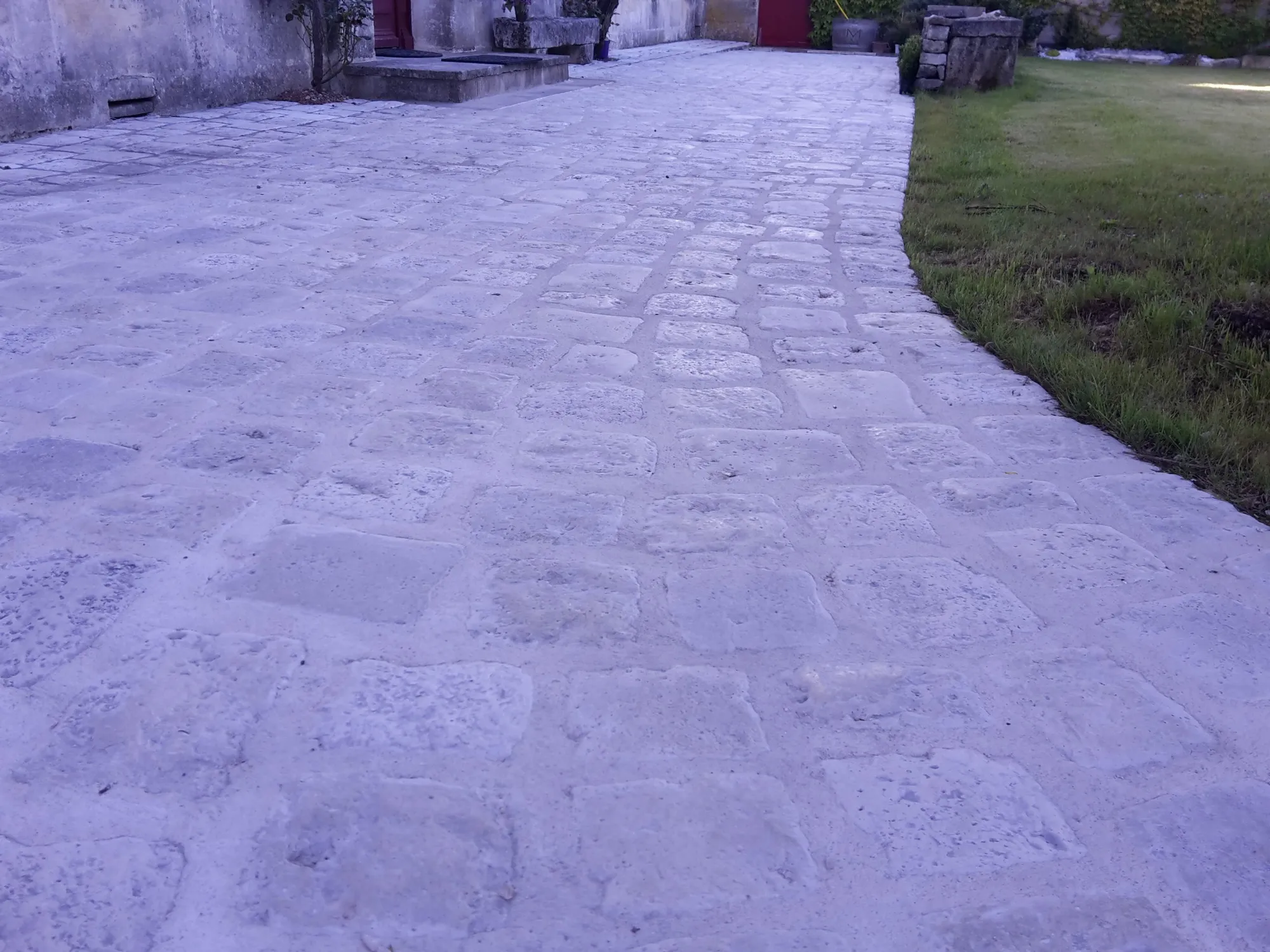 terrasse paves vieillis 1
