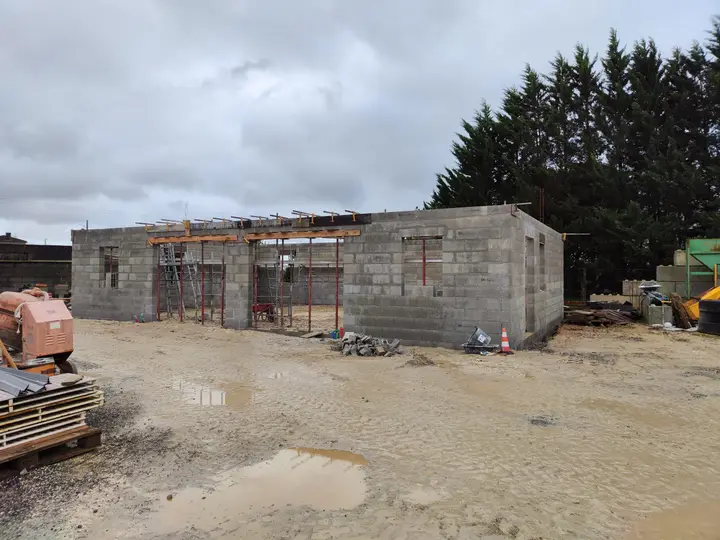 Chantier de travaux publics à Cognac — Vinsonneau TP